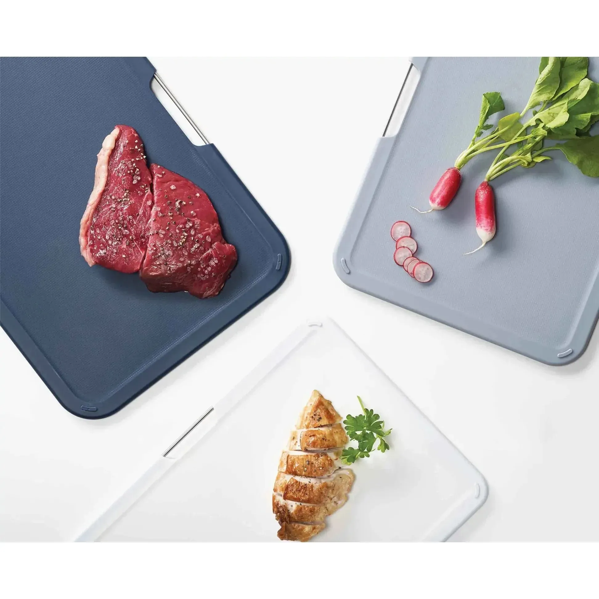 Joseph Joseph Nest Boards 3-piece Grey Chopping Board Set