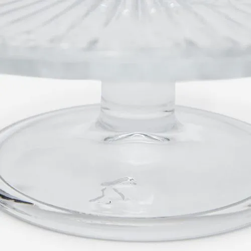 Joules Bee Glass Footed Cake Stand