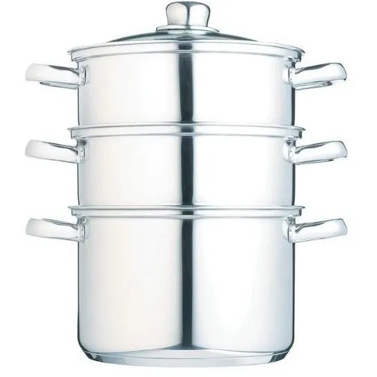 KitchenCraft 20cm 3 Tier Steamer