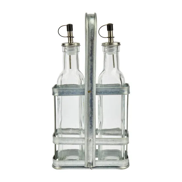 KitchenCraft Industrial Oil & Vinegar Set