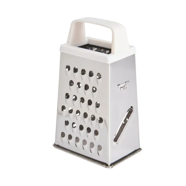 KitchenCraft Small White Handled 20cm Box Grater
