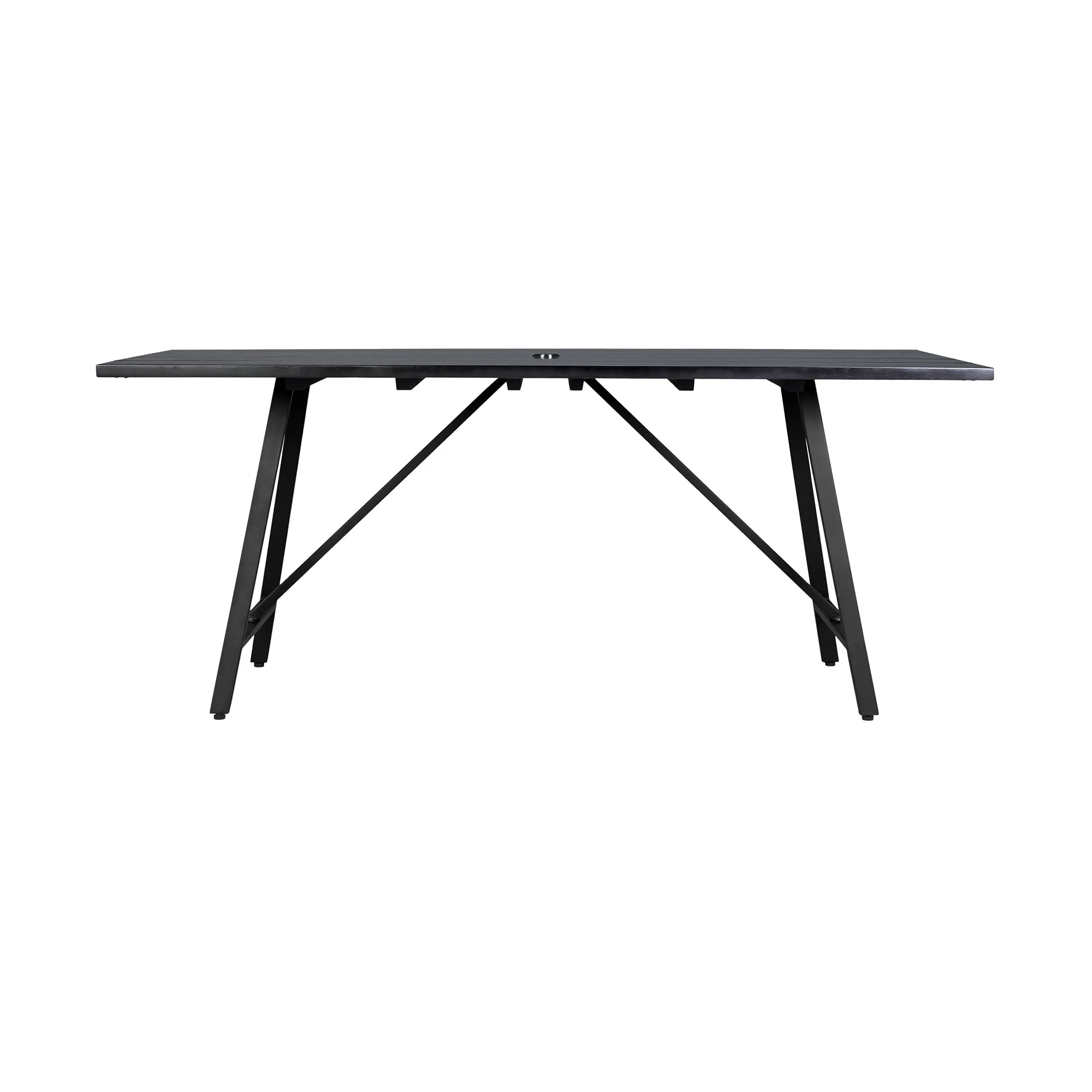 Koala and Calica 5 Piece Dining Set in Dark Eucalyptus and Metal with Grey Rope By Armen Living