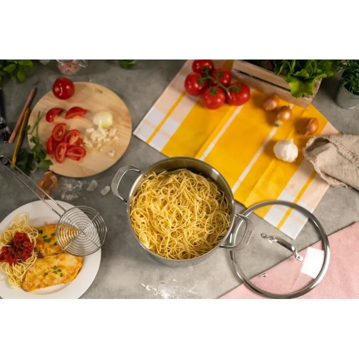Kuhn Rikon Allround Stainless Steel Casserole -  All Sizes