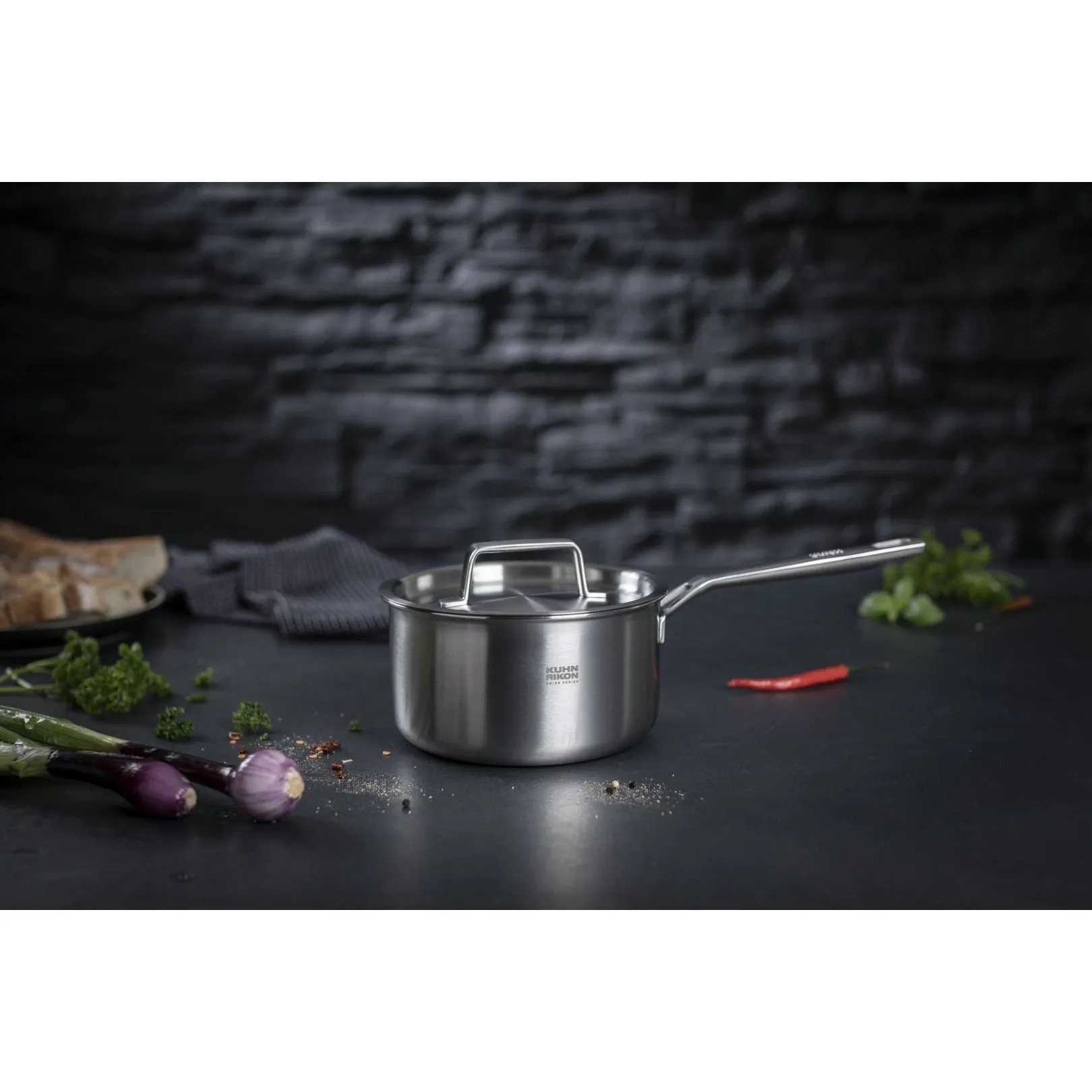 Kuhn Rikon Culinary Fiveply 3 Piece Saucepan Set