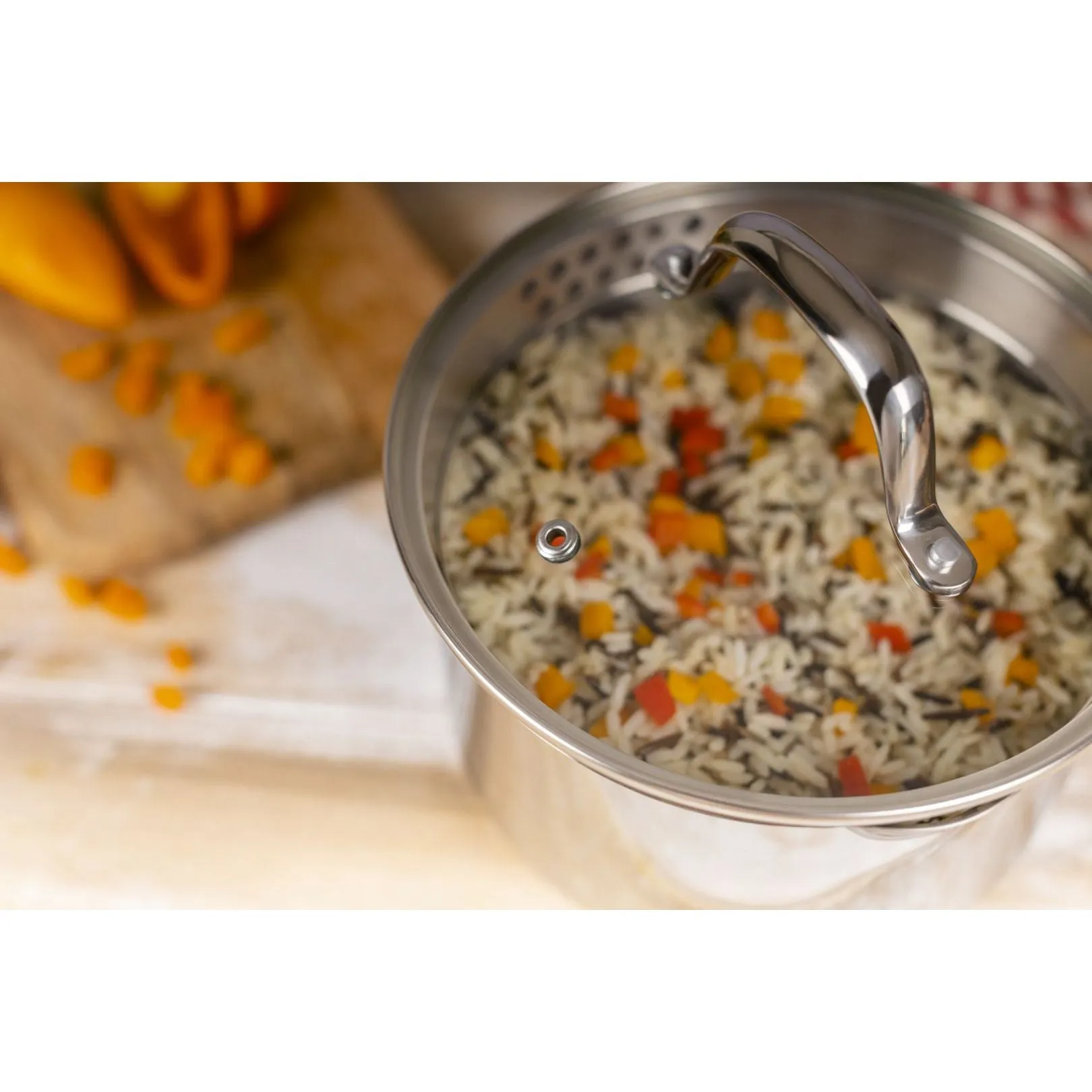Kuhn Rikon Stainless Steel Allround Strain Saucepan Set