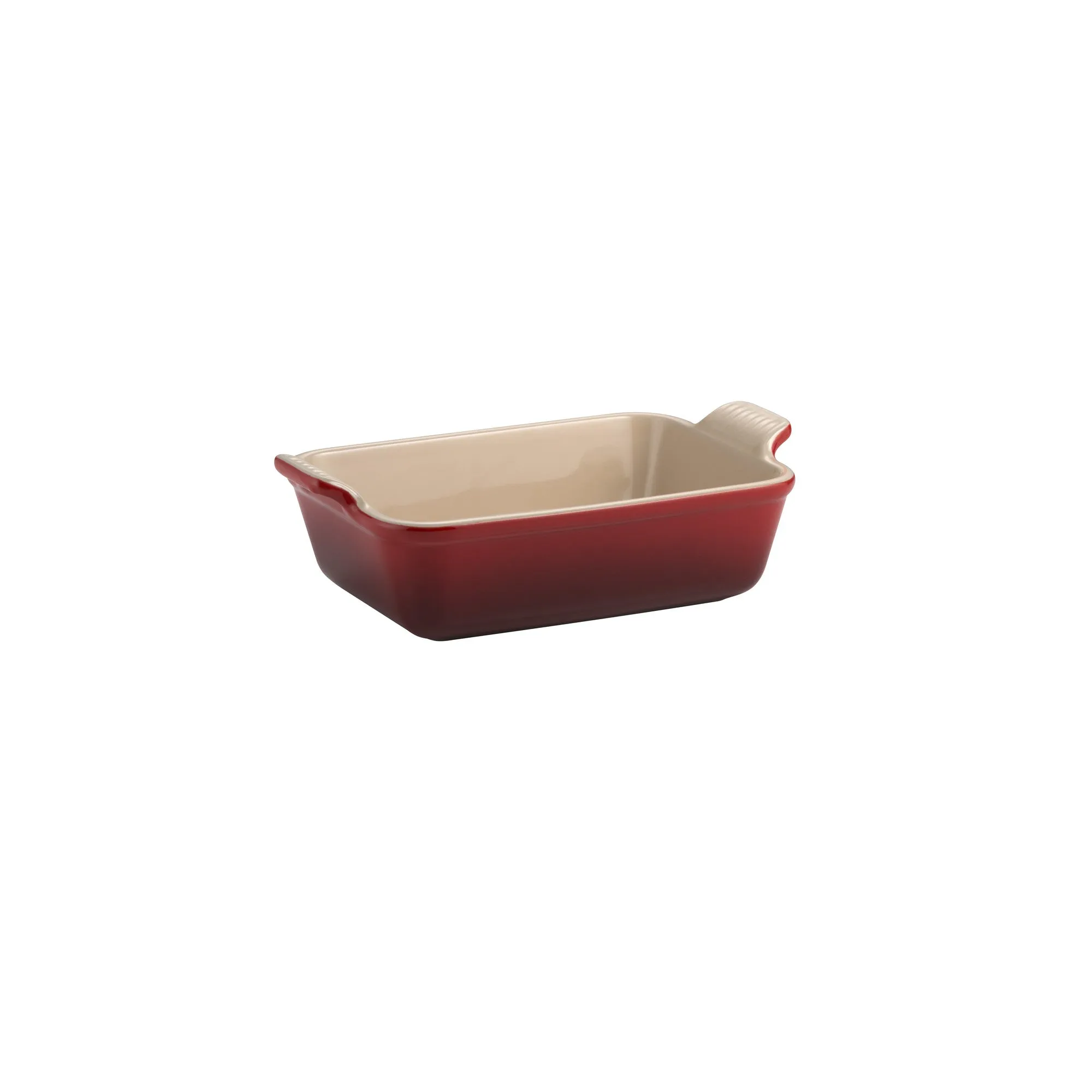 Le Creuset Hertiage Cerise Stoneware Dishes - All Sizes