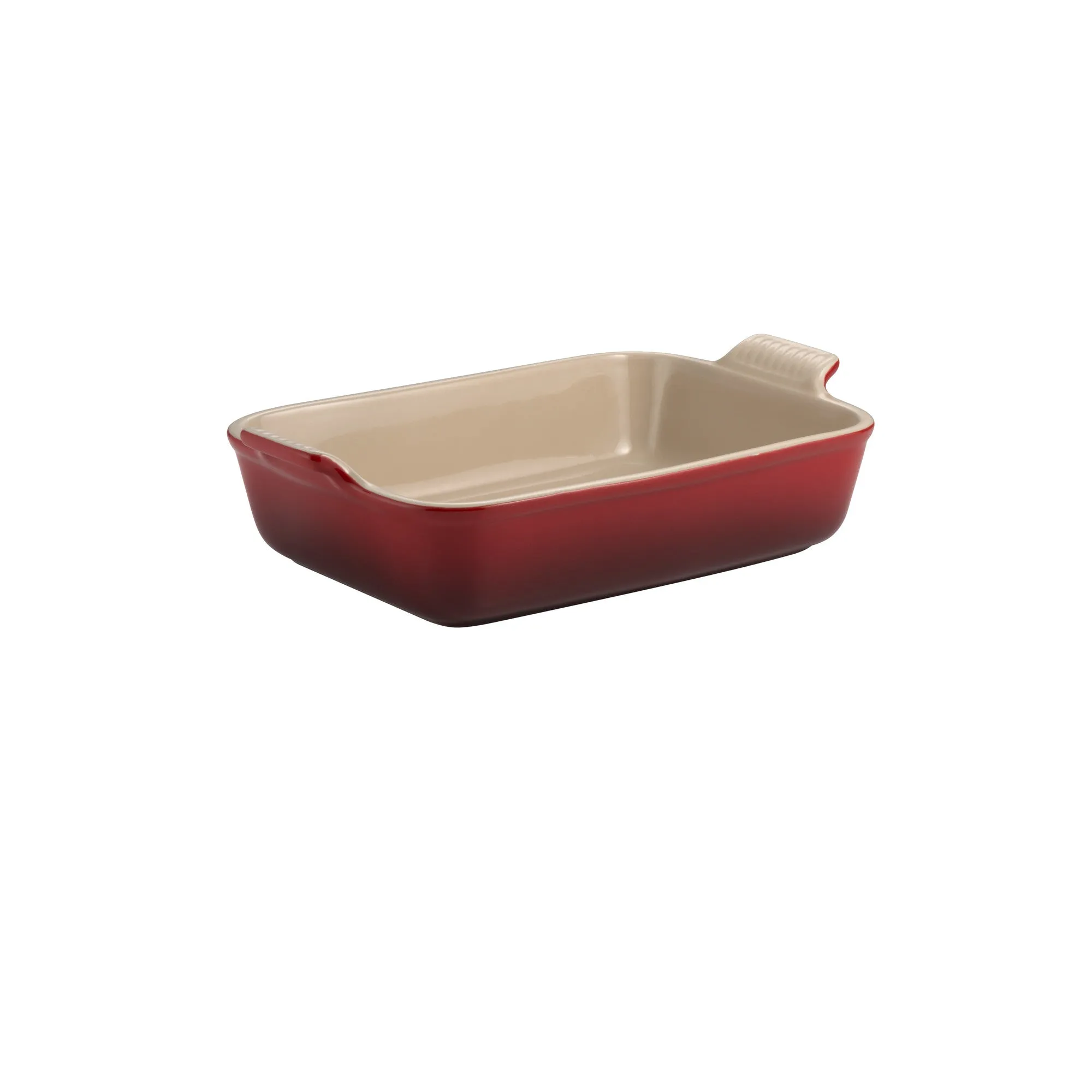 Le Creuset Hertiage Cerise Stoneware Dishes - All Sizes