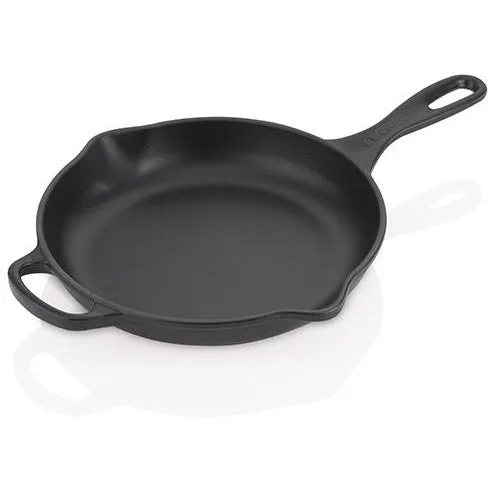 Le Creuset Signature 23cm Cast Iron Satin Black Skillet