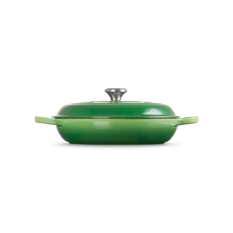Le Creuset Signature Cast Iron Bamboo 30cm Shallow Casserole