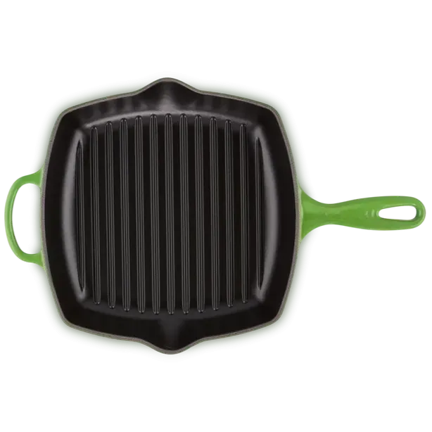 Le Creuset Signature Cast Iron Bamboo Grill - All Sizes