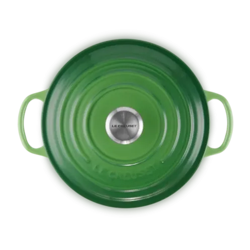 Le Creuset Signature Cast Iron Bamboo Round Casserole - All