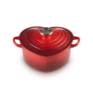 Le Creuset Signature Cast Iron Cerise Heart Shaped Casserole