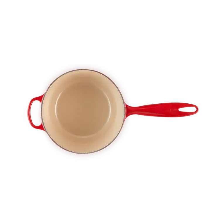 Le Creuset Signature Cast Iron Cerise Saucepan - All Sizes