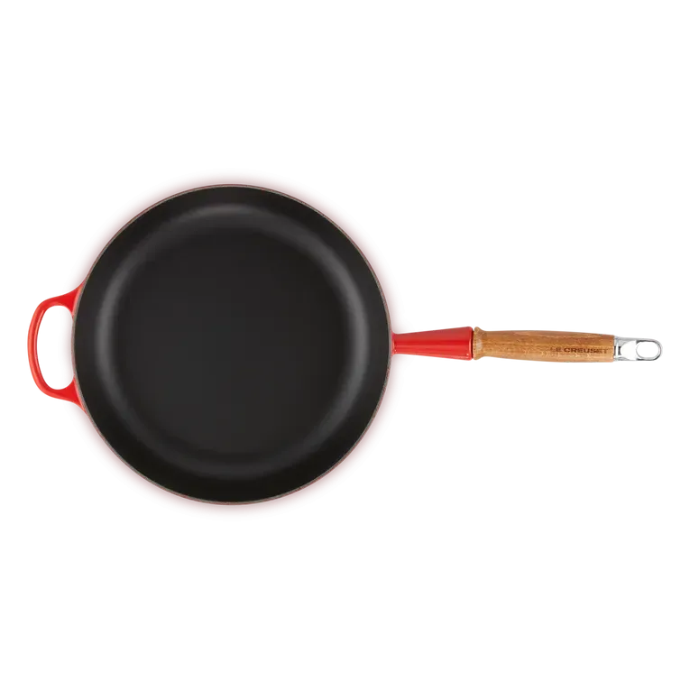 Le Creuset Signature Cast Iron Cerise Saut Pan