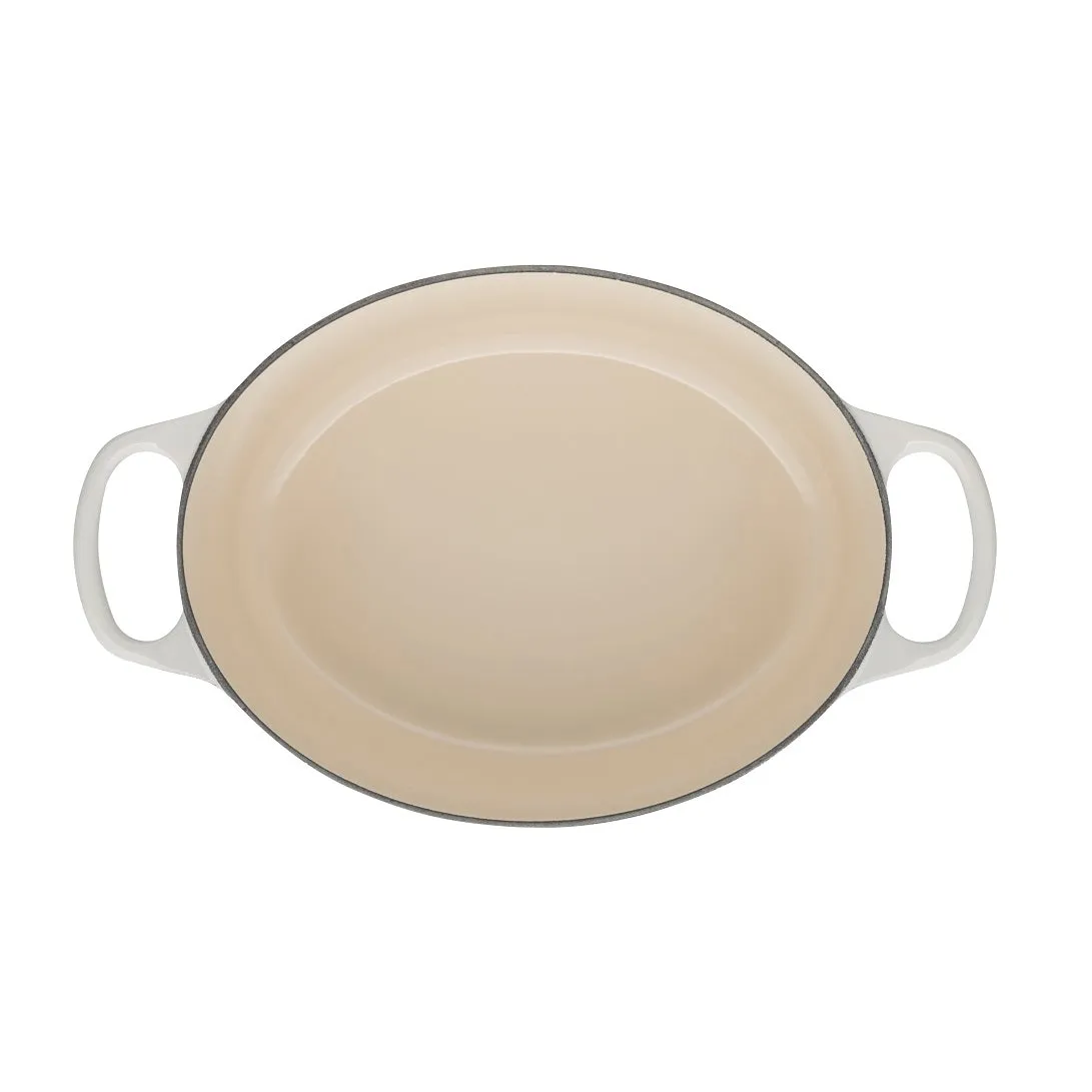 Le Creuset Signature Cast Iron Meringue Oval Casserole - All Sizes