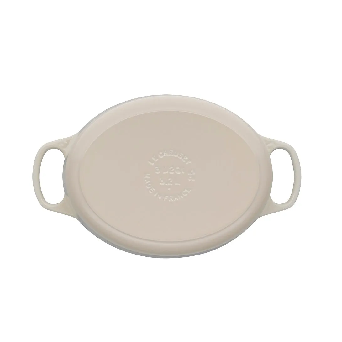 Le Creuset Signature Cast Iron Meringue Oval Casserole - All Sizes