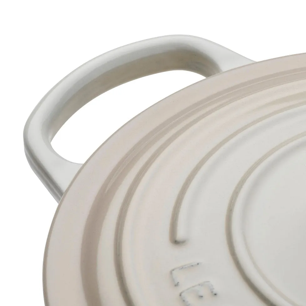 Le Creuset Signature Cast Iron Meringue Round Casserole - All Sizes