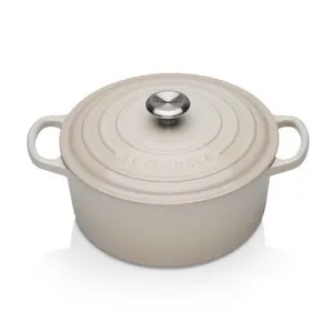 Le Creuset Signature Cast Iron Meringue Round Casserole - All Sizes