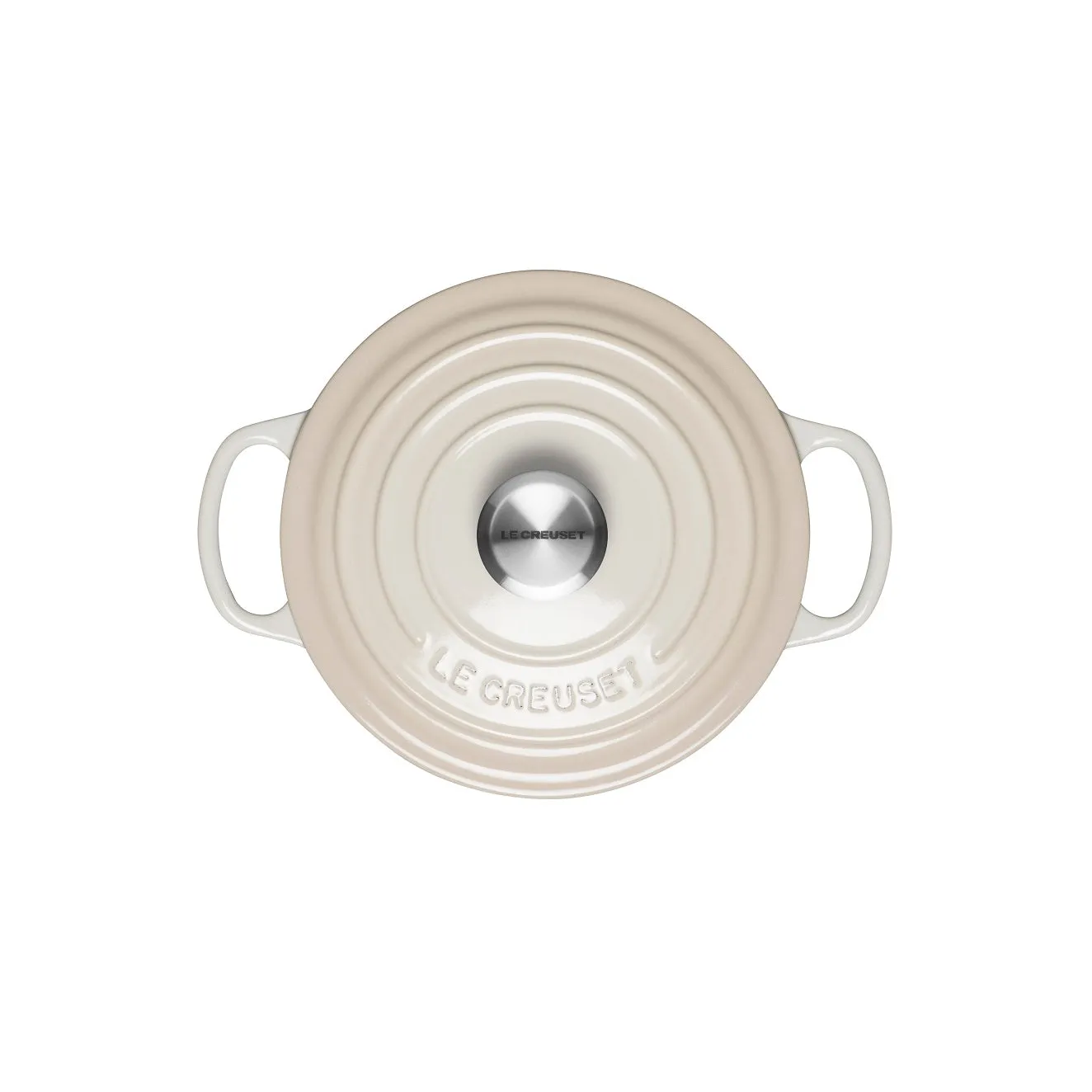 Le Creuset Signature Cast Iron Meringue Round Casserole - All Sizes