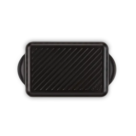 Le Creuset Signature Cast Iron Satin Black Grillit - All