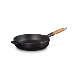 Le Creuset  Signature Cast Iron Satin Black Saut Pan