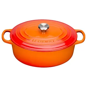 Le Creuset Signature Cast Iron Volcanic Oval Casserole - All Sizes