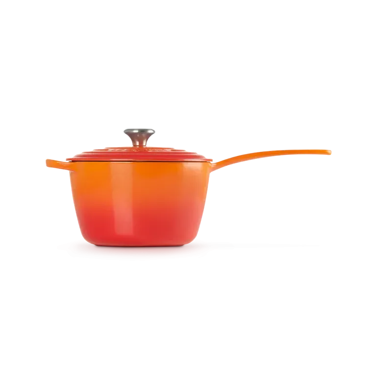 Le Creuset Signature Cast Iron Volcanic Saucepan - All Sizes