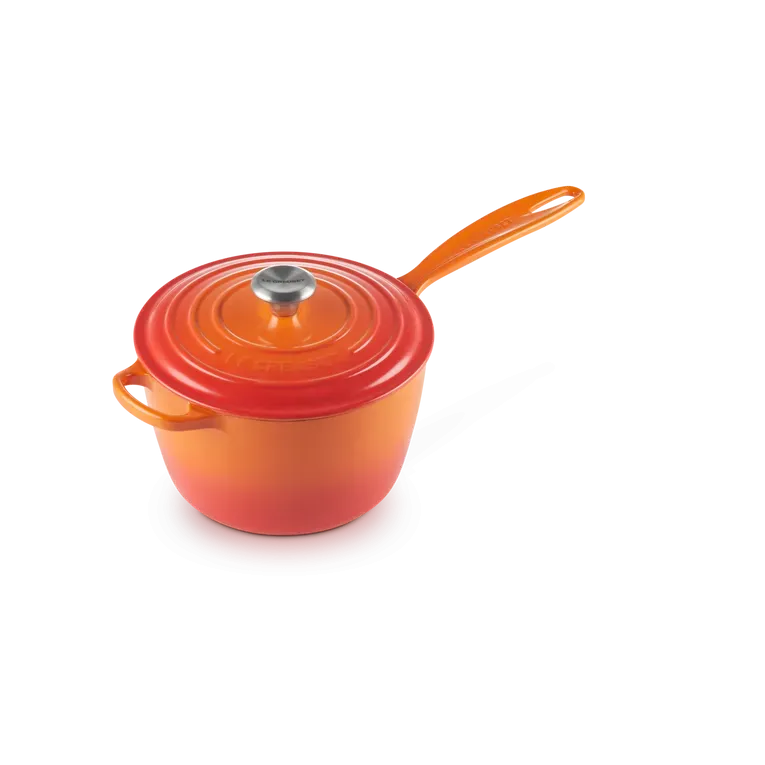 Le Creuset Signature Cast Iron Volcanic Saucepan - All Sizes