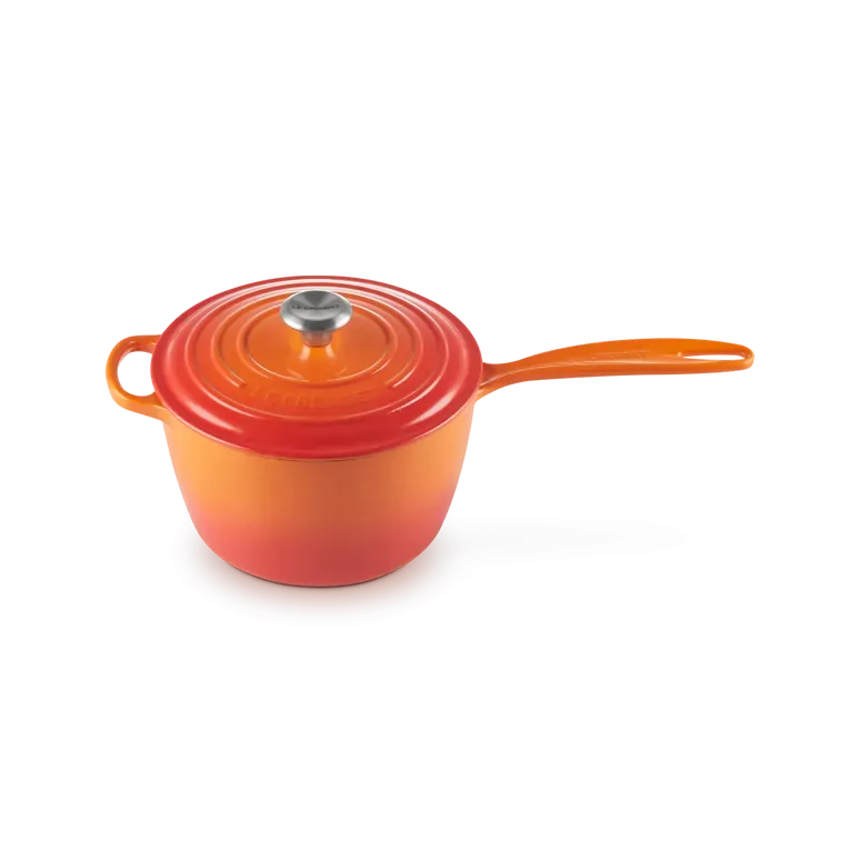 Le Creuset Signature Cast Iron Volcanic Saucepan - All Sizes