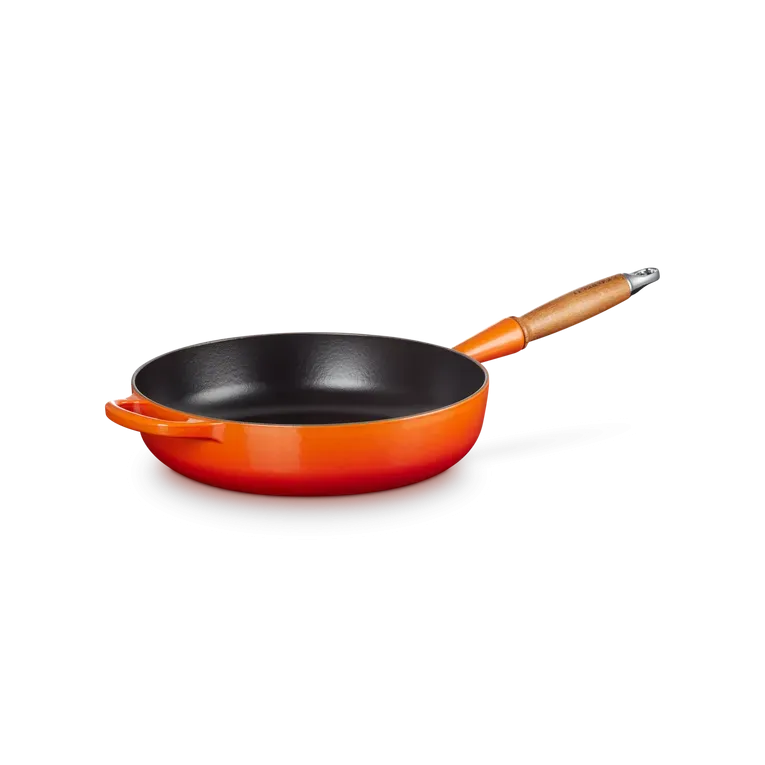 Le Creuset  Signature Cast Iron Volcanic Saut Pan