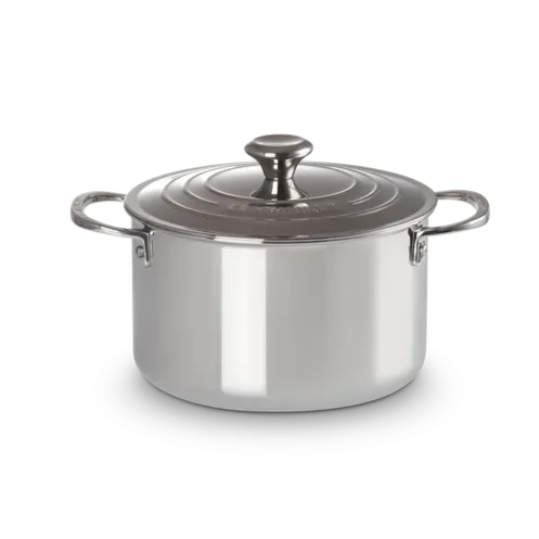 Le Creuset Signature Stainless Steel 20cm Deep Casserole