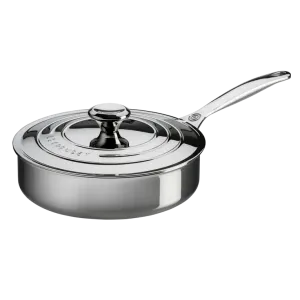 Le Creuset Signature Stainless Steel 24cm Saute Pan