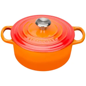 Le Creuset Signature Volcanic Cast Iron Round Casseroles - All sizes