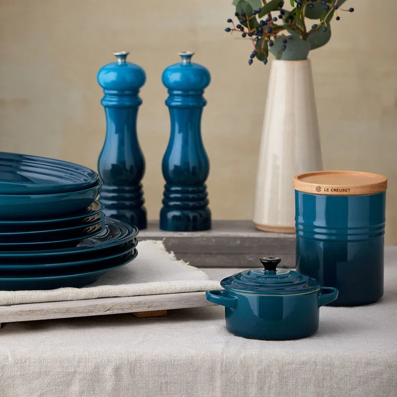 Le Creuset Stoneware Deep Teal Petite Casserole
