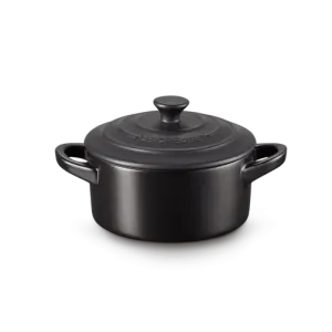 Le Creuset Stoneware Satin Black Petite Casserole