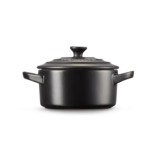 Le Creuset Stoneware Satin Black Petite Casserole