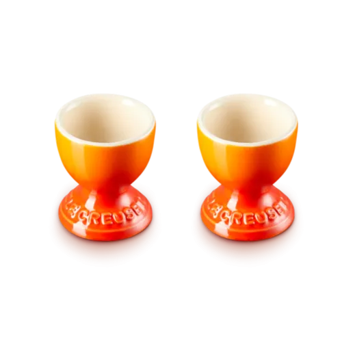Le Creuset Stoneware Set of 2 Volcanic Egg Cups