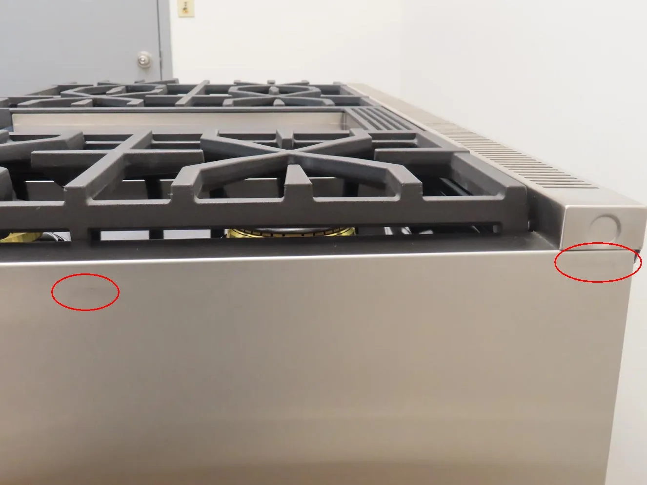 Lg Signature Kitchen Suite SKSDR480GS 48" Double Oven Dual Fuel Convection Range