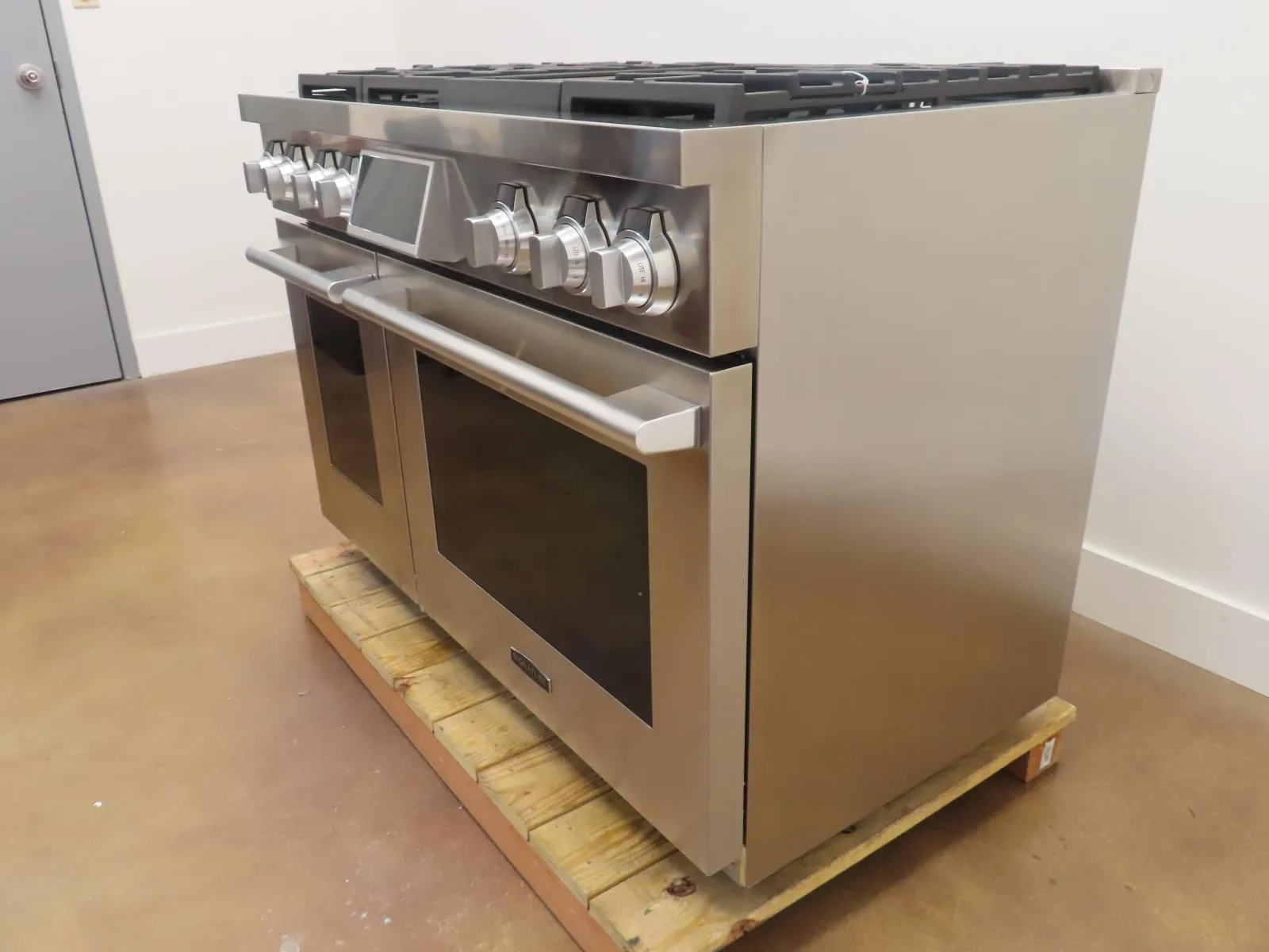 Lg Signature Kitchen Suite SKSDR480GS 48" Double Oven Dual Fuel Convection Range