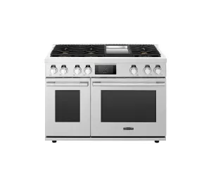 Lg Signature Kitchen Suite SKSDR480GS 48" Double Oven Dual Fuel Convection Range