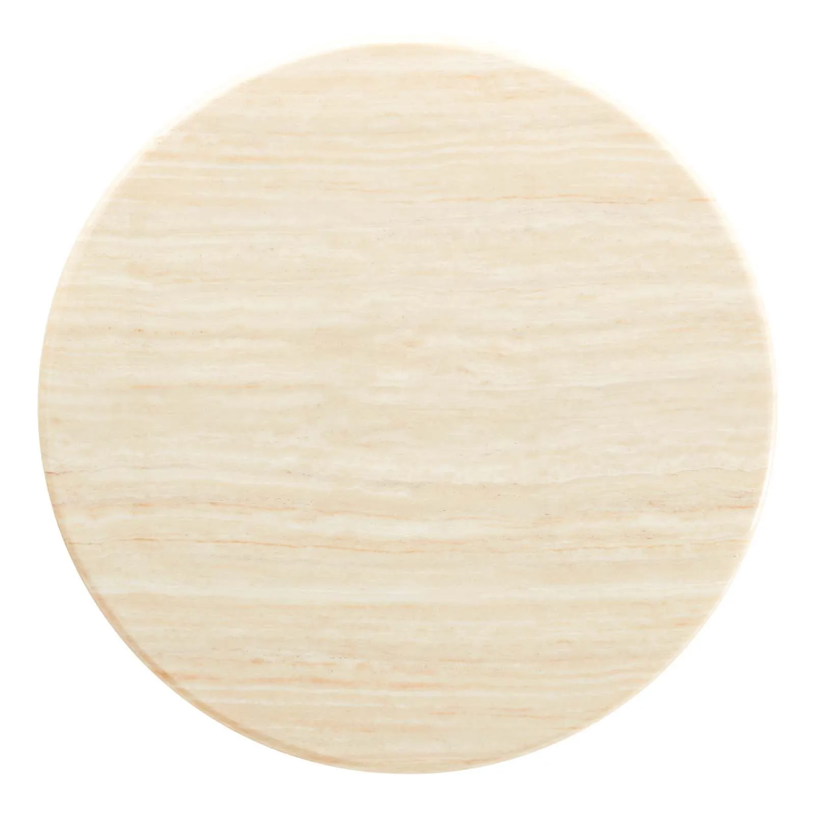 Lippa 36 Round Artificial Travertine  Dining Table By Modway - EEI-6748