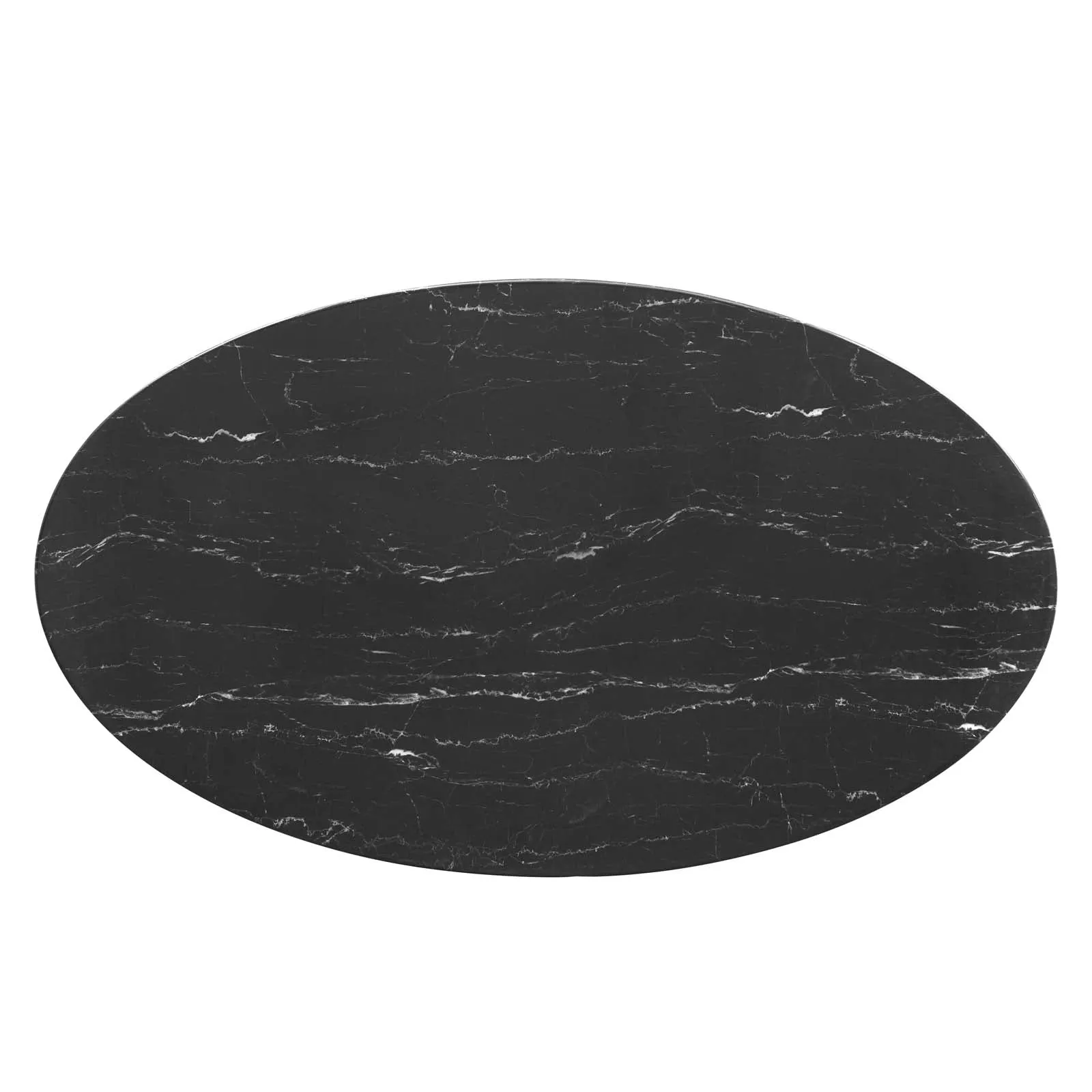 Lippa 54" Oval Artificial Marble Dining Table By Modway - EEI-5242