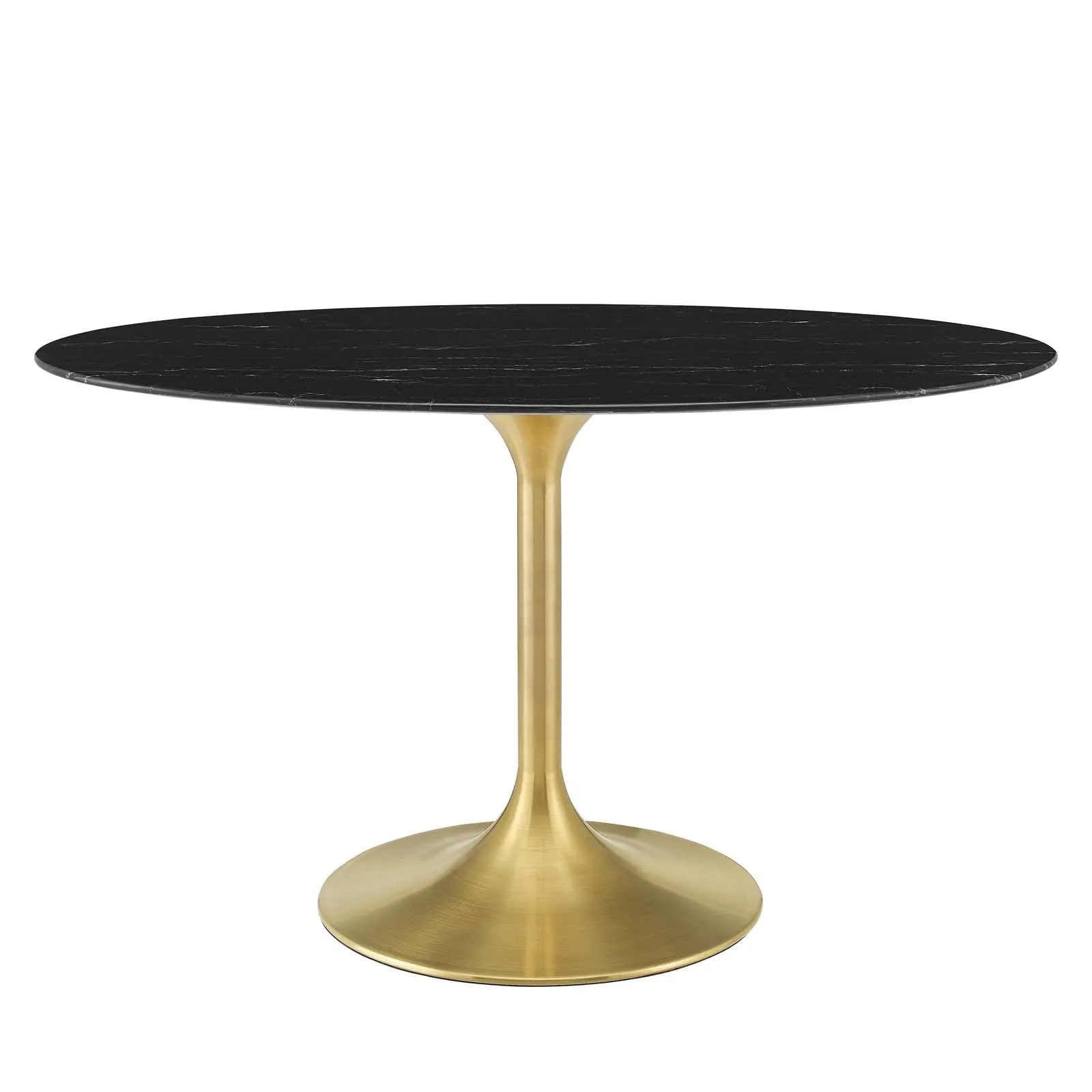 Lippa 54" Oval Artificial Marble Dining Table By Modway - EEI-5242