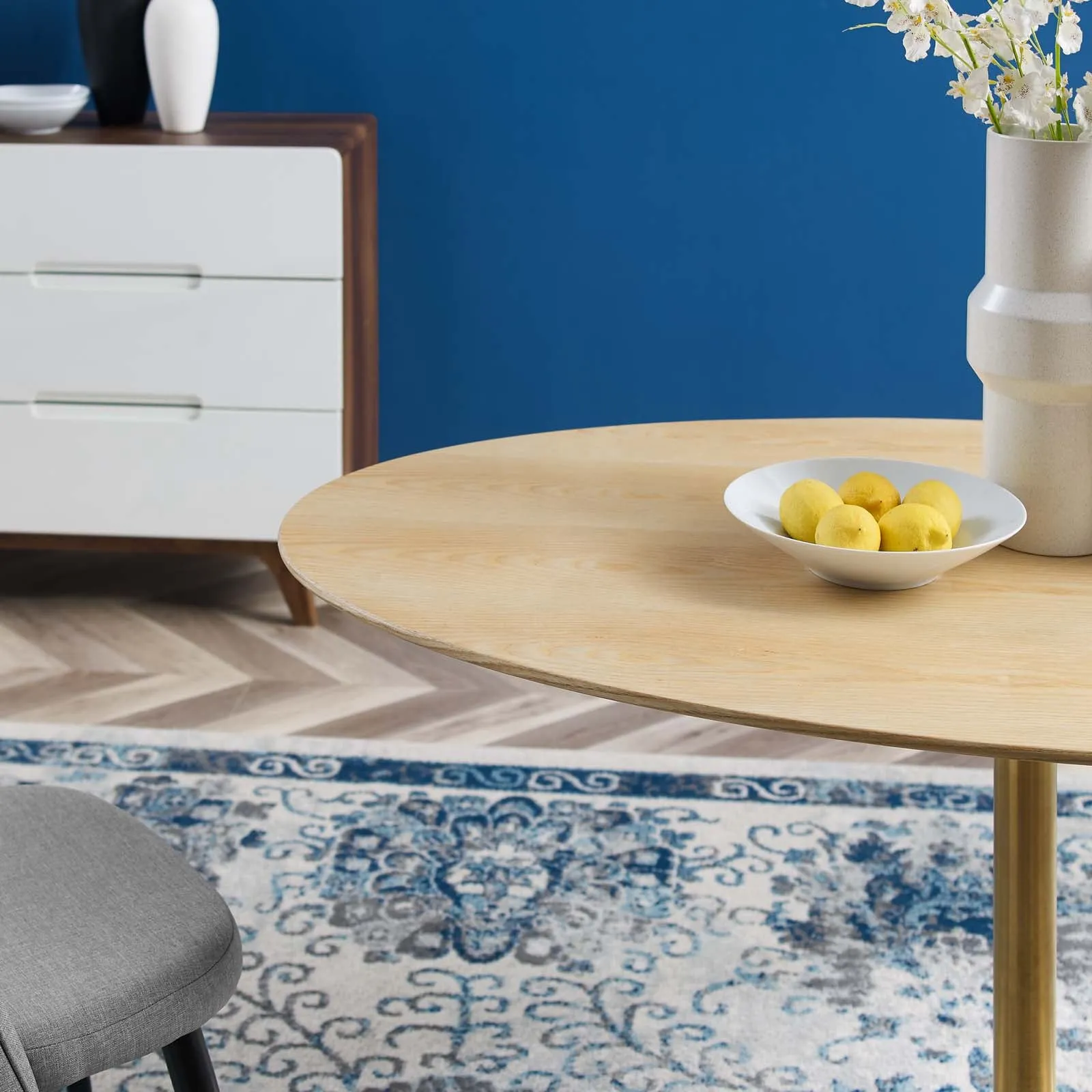 Lippa 60" Oval Wood Dining Table By Modway - EEI-5525