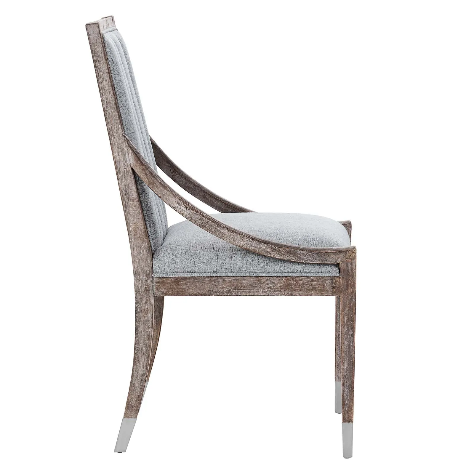 Maison French Vintage Tufted Fabric Dining Armchairs Set of 2 By Modway - EEI-6624