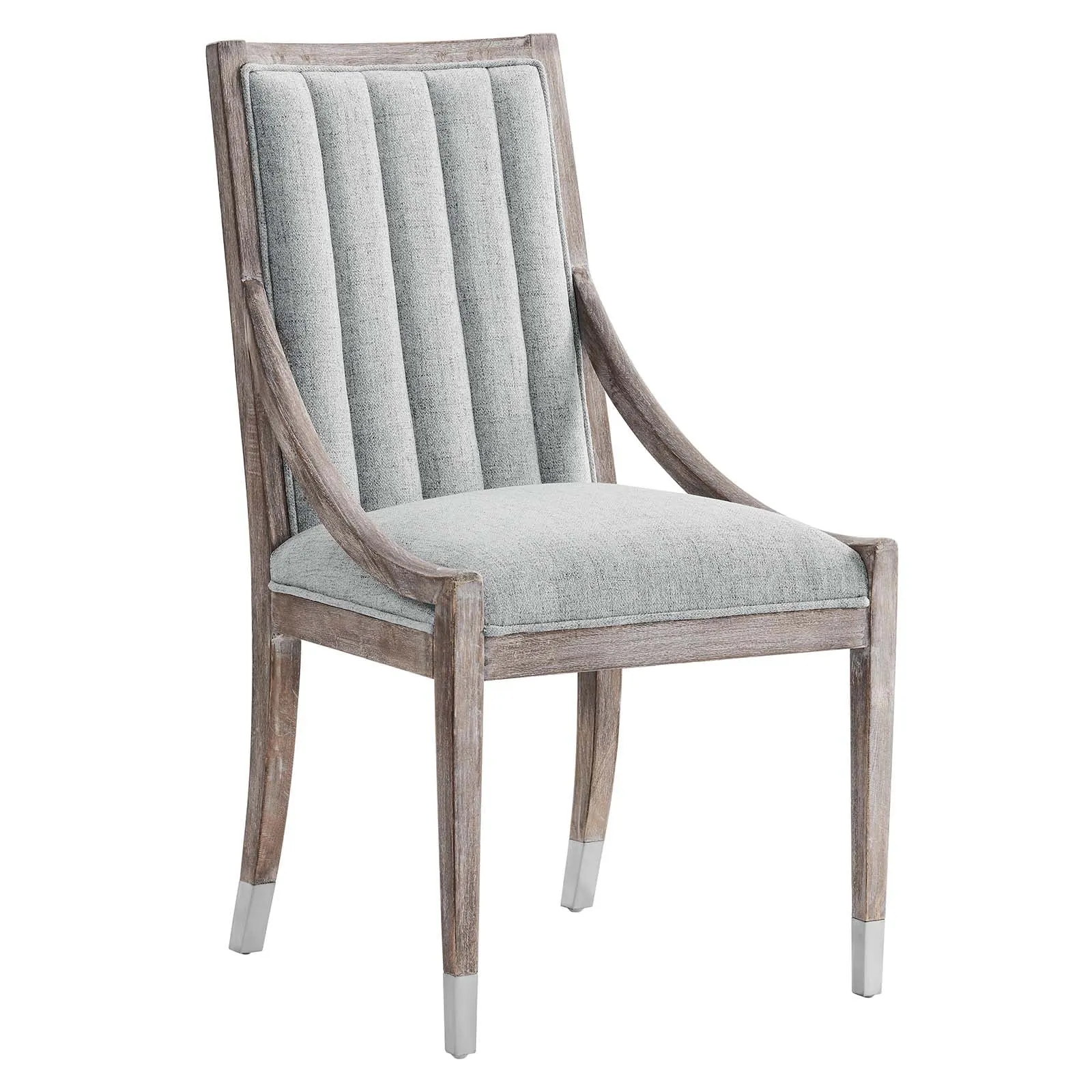 Maison French Vintage Tufted Fabric Dining Armchairs Set of 2 By Modway - EEI-6624