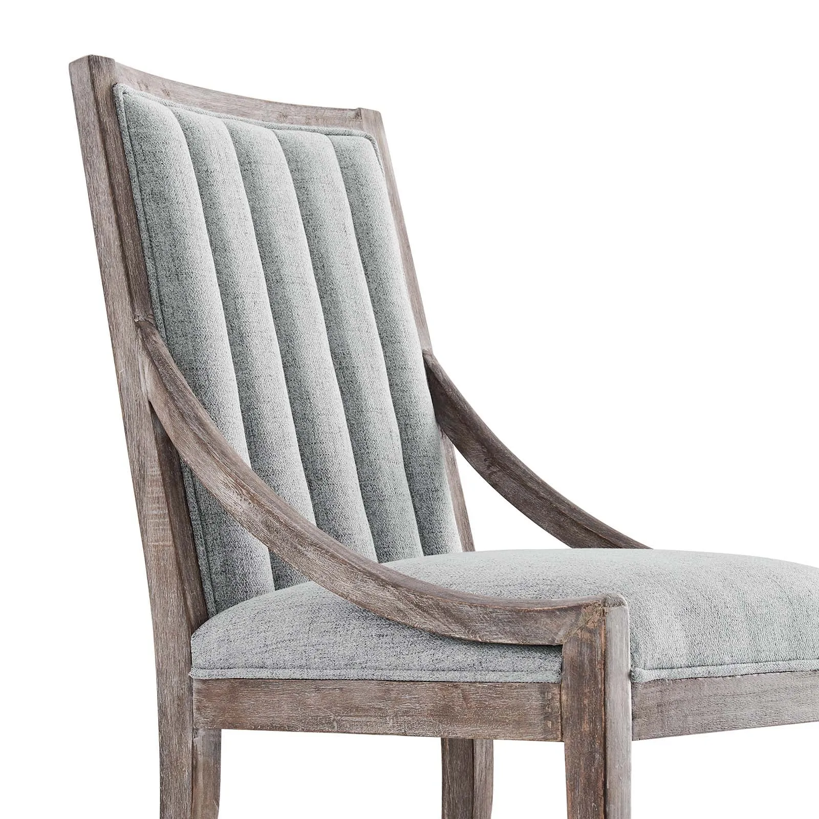 Maison French Vintage Tufted Fabric Dining Armchairs Set of 2 By Modway - EEI-6624
