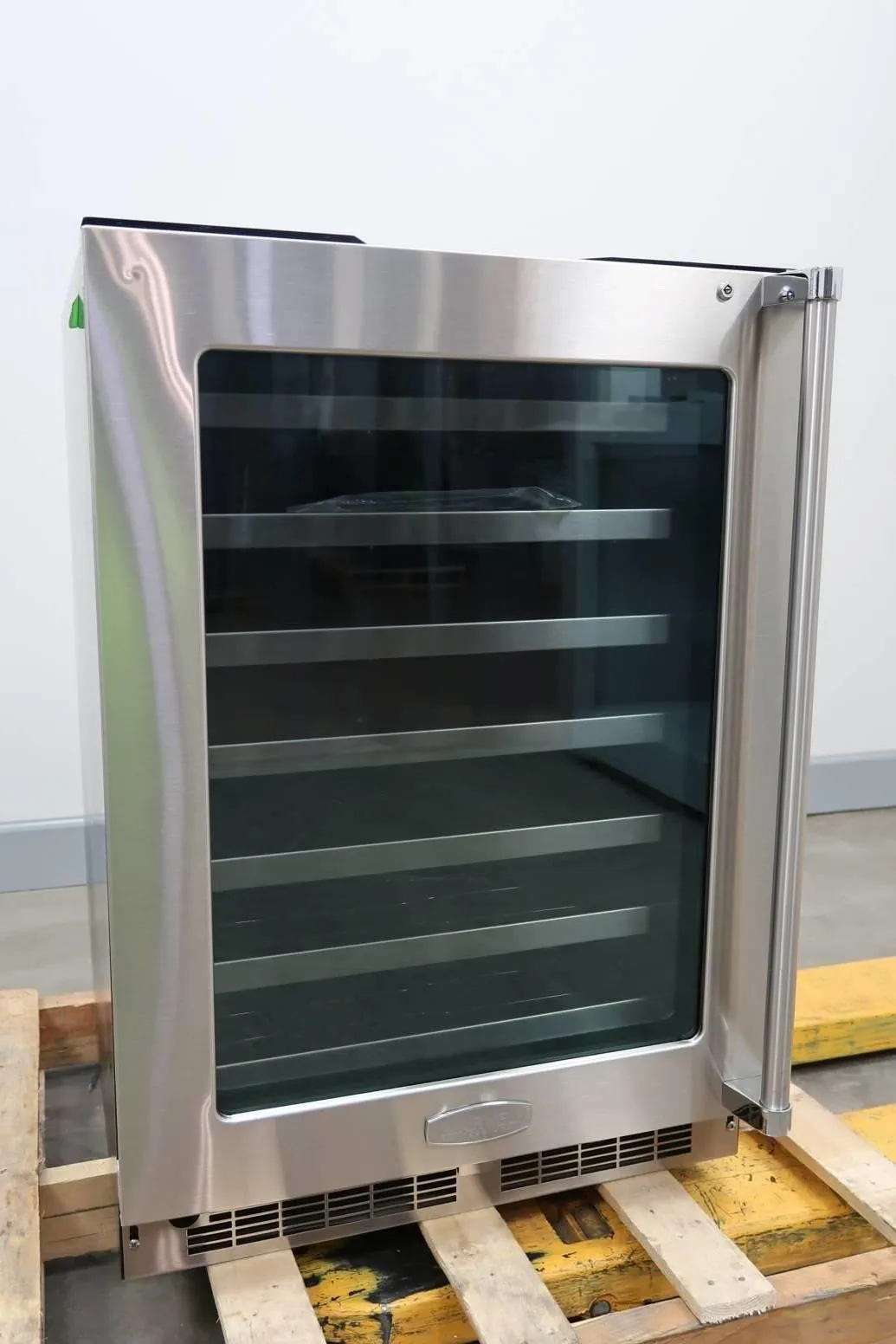 Marvel 24 Inch 5.2 Cu.Ft. 48 Bottle Cap SS Counter Depth Wine Cooler MP24WSG5LS