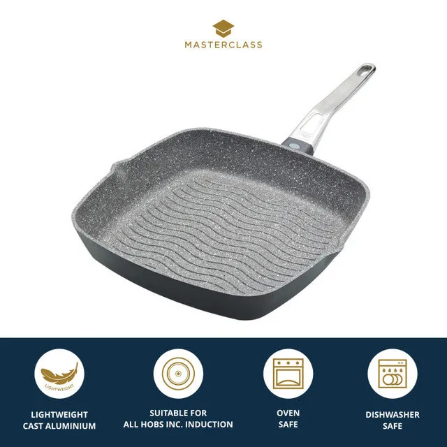 MasterClass Cast Aluminium Grill Pan
