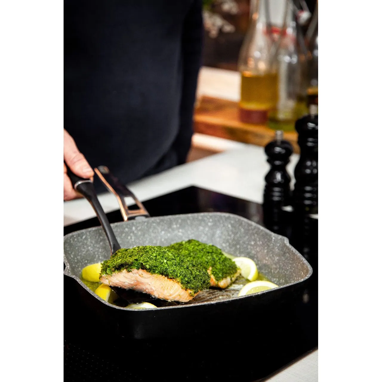 MasterClass Cast Aluminium Grill Pan